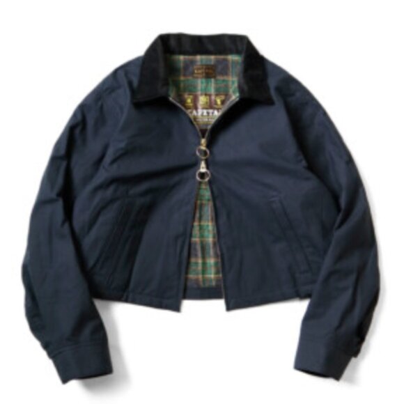 KAPITAL Cotton Weather Oil Coating Drizzler Jacket - Womens
